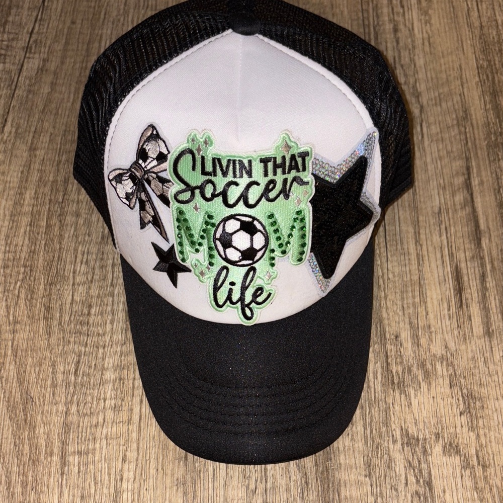 Soccer mom trucker hat